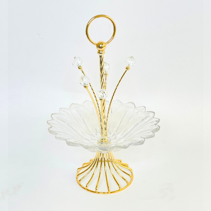 Royal Gleam Glass Tray