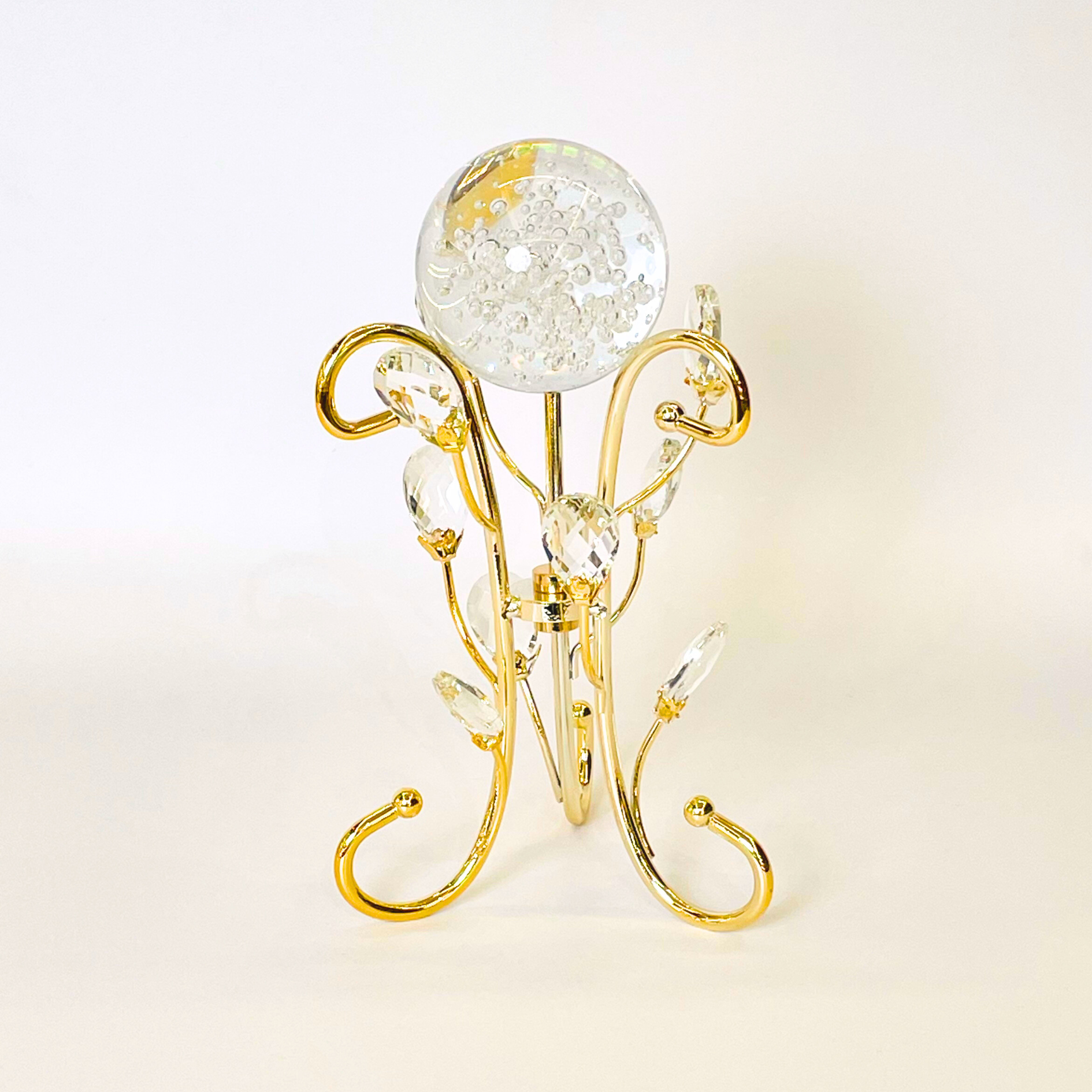 Elegant Crystal Ball Showpiece