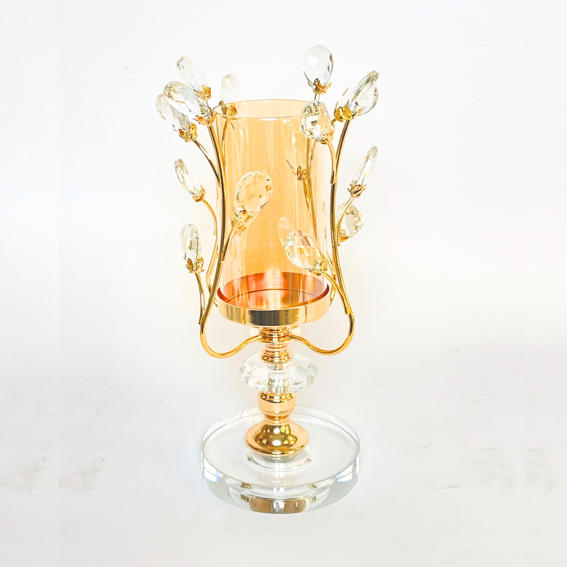 Elegance Crystal Candle Stand