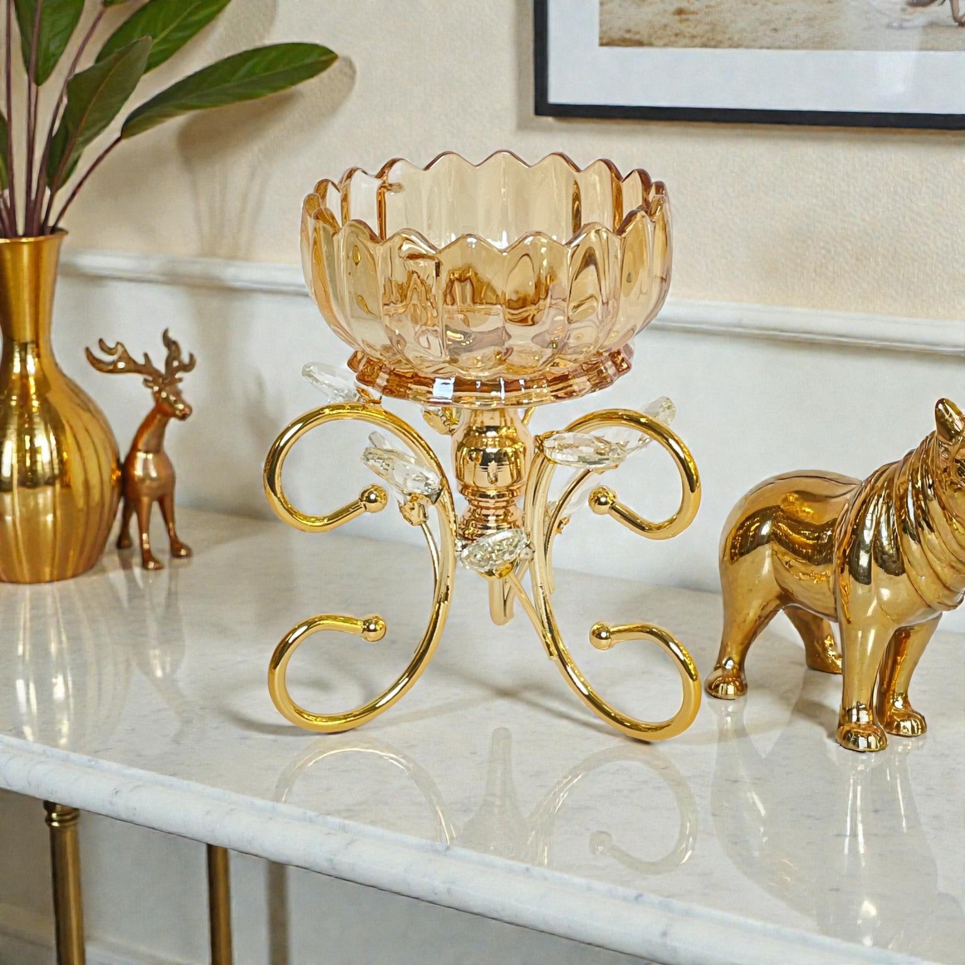 Timeless Elegance Decorative Bowl