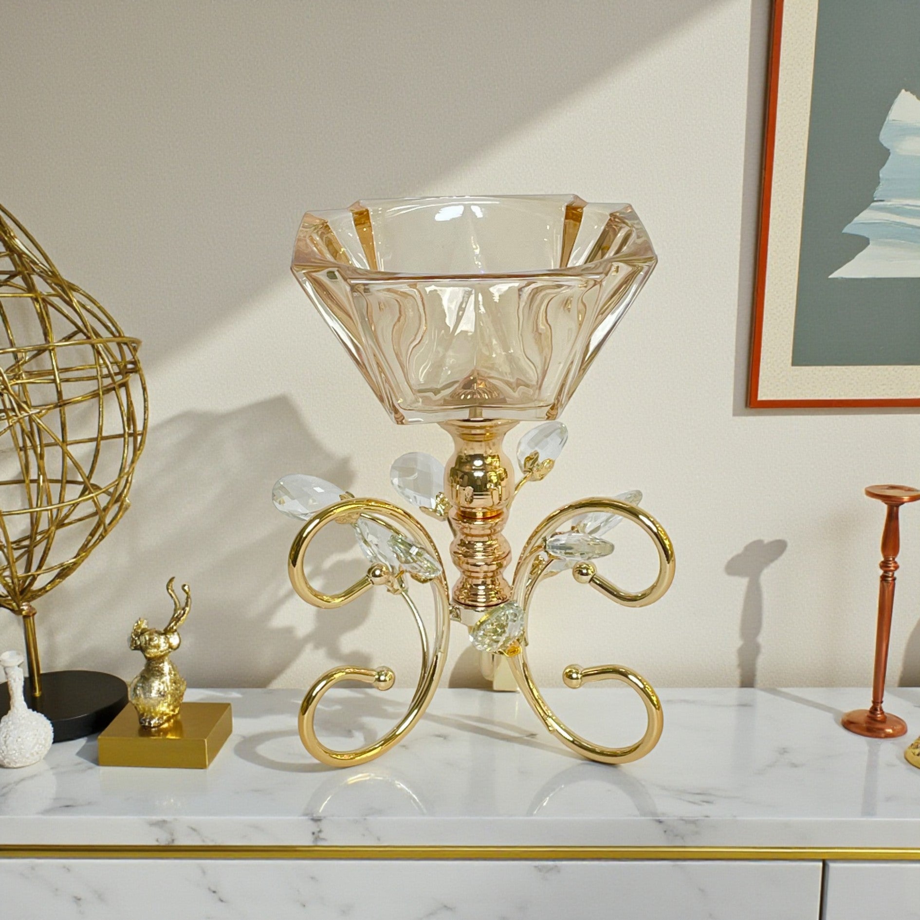 Opulent Charm Centerpiece Bowl