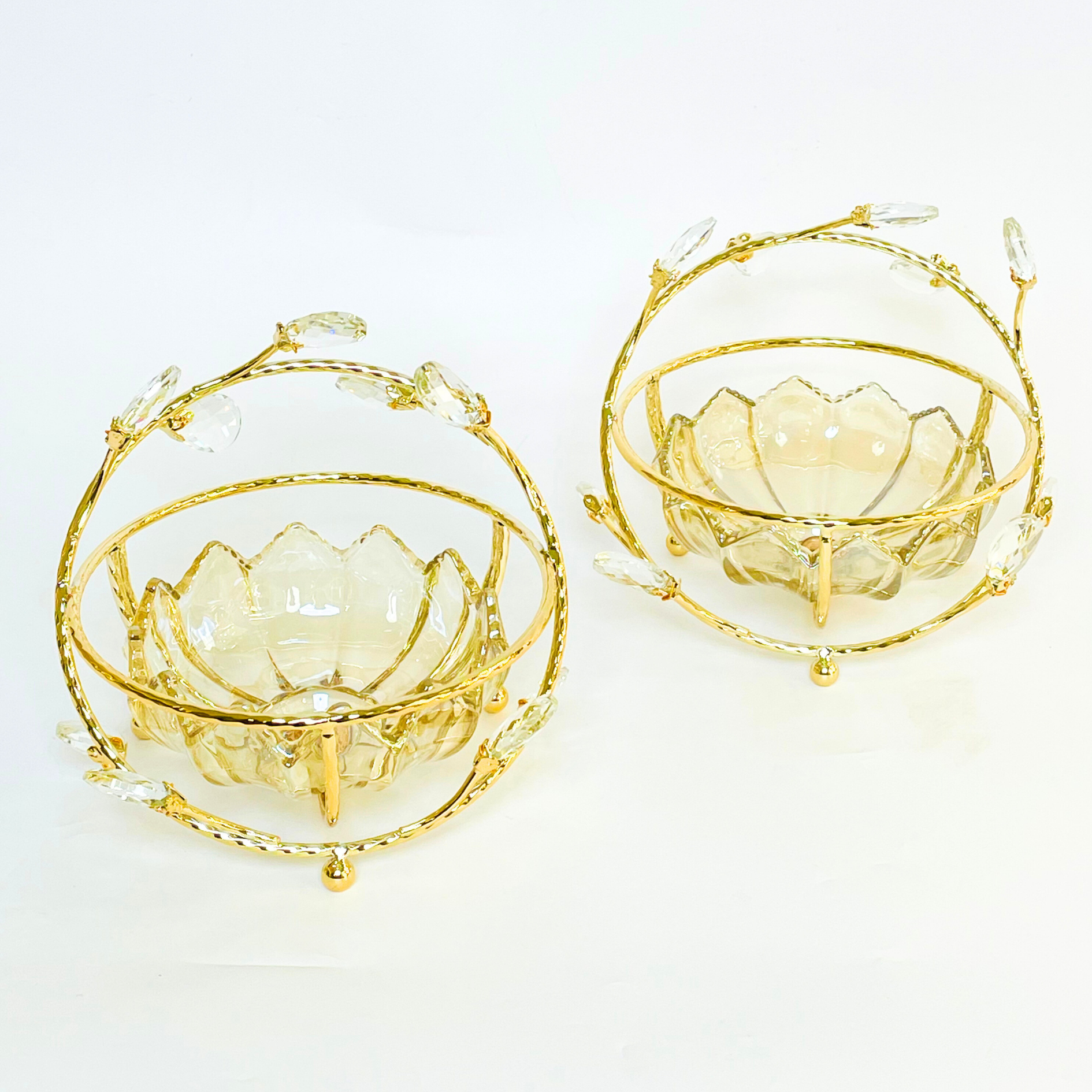 Elegance Decorative Glass Bowl