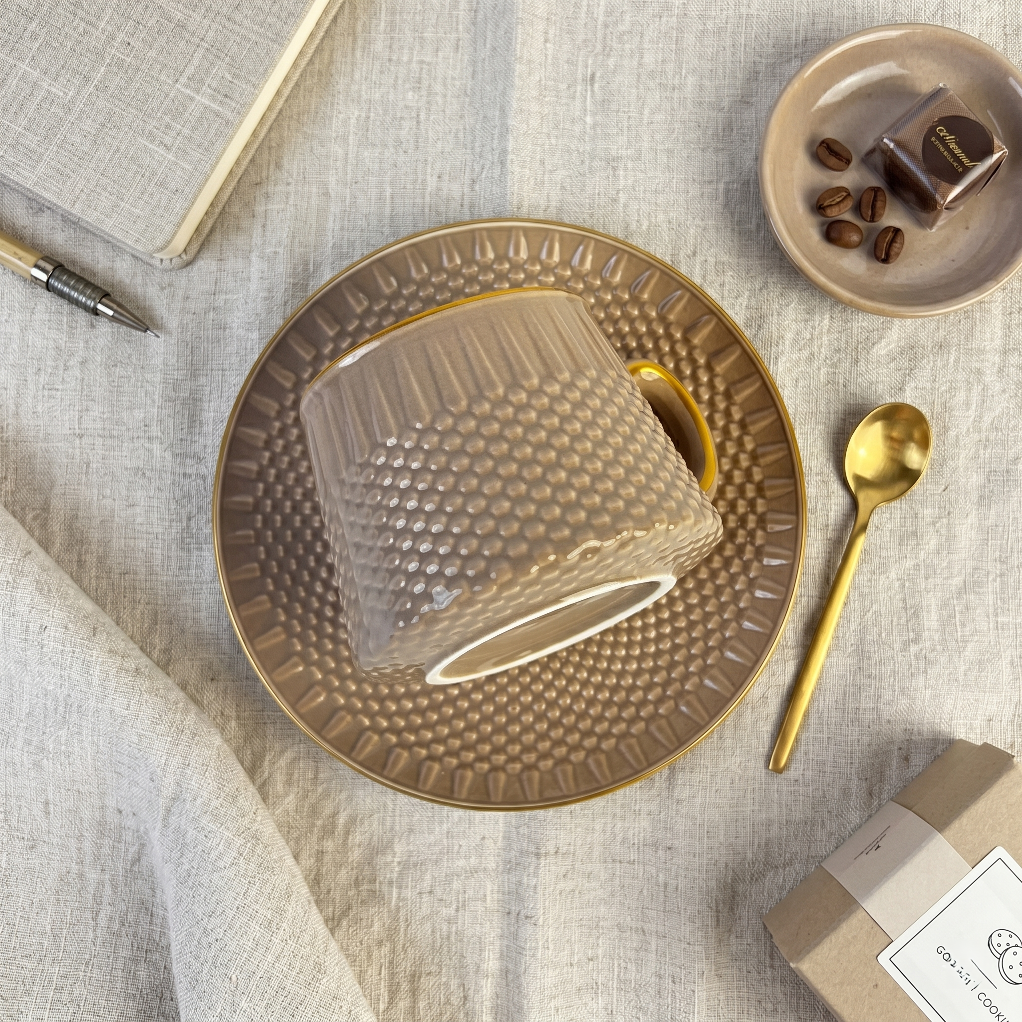 Textura Luxe 12pc Tea Set