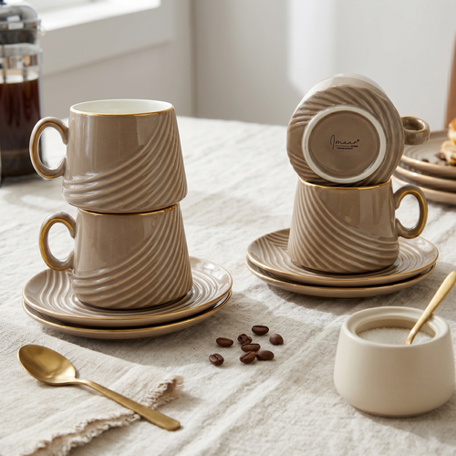Modern Harmony 12pc Tea Set