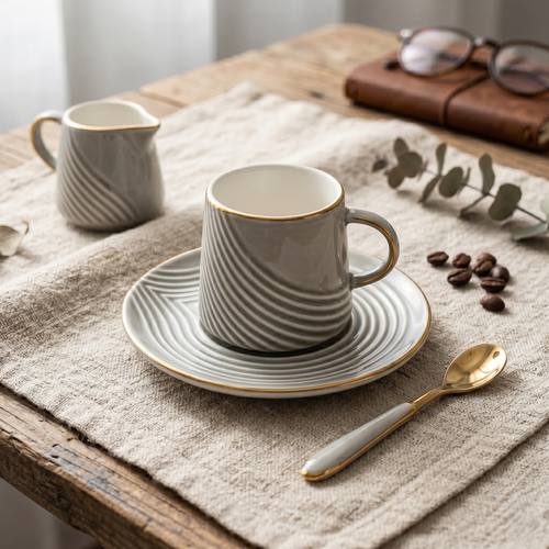 Modern Harmony 12pc Tea Set