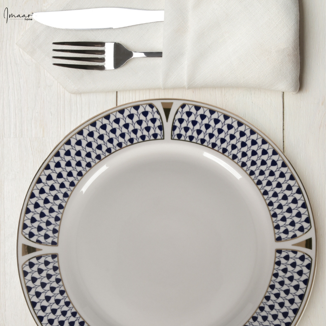 Midinght Mosaic 33pc Dinner Set