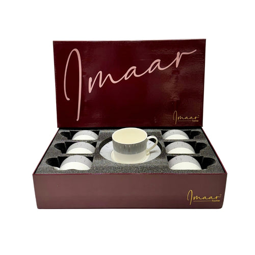 Pearl Midnight Mosaic 12pc Tea Set