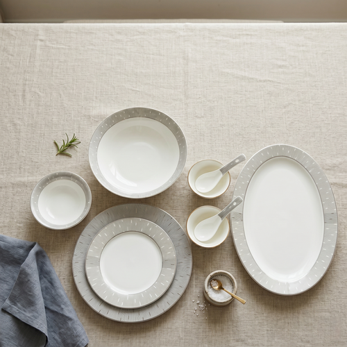 Timeless Silver 33pc Dinner Set