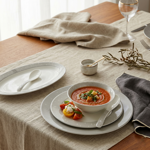 Timeless Silver 33pc Dinner Set