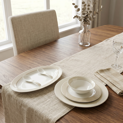 Tuscan Throne 33pc Dinner Set