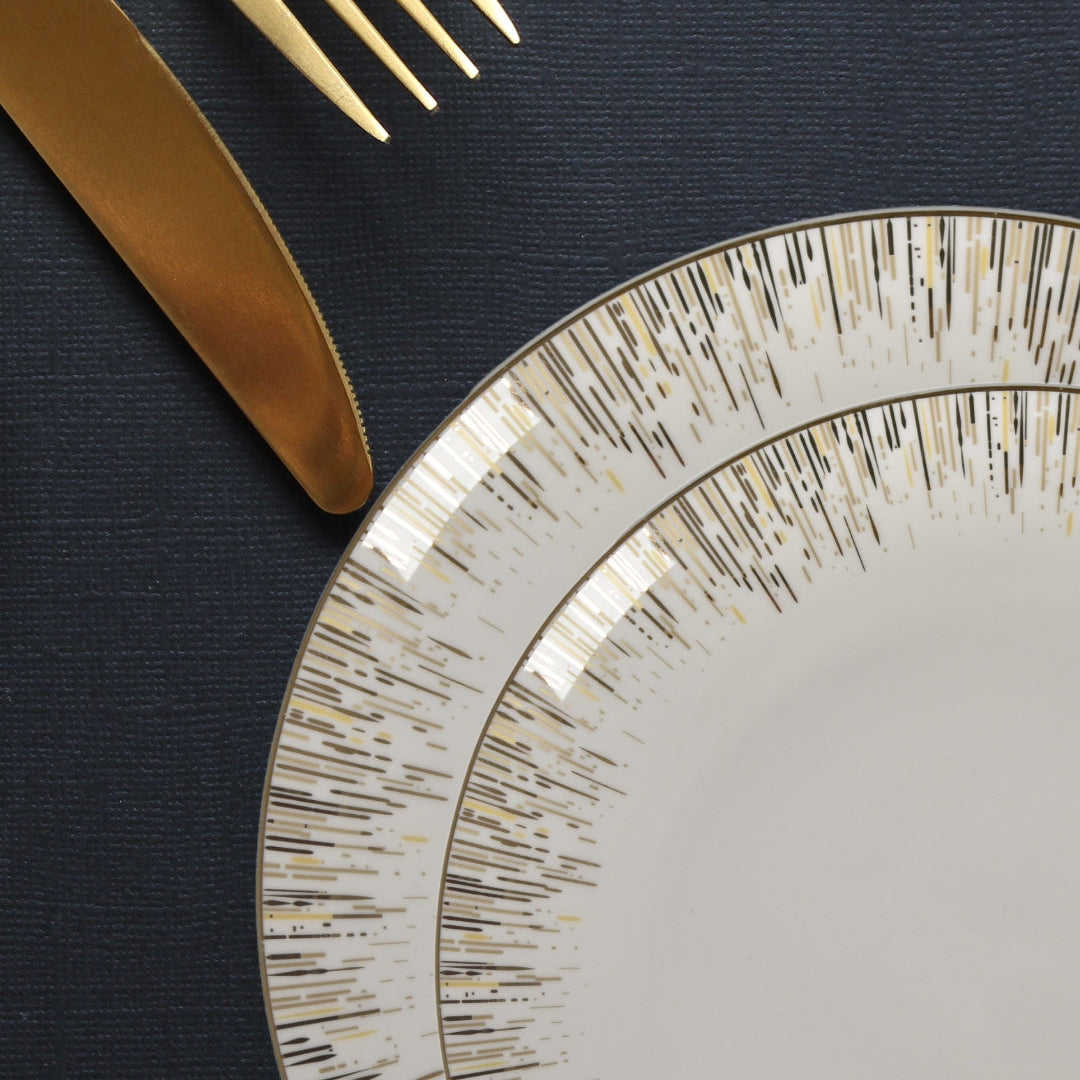 Golden Twilight 33pc Dinner Set