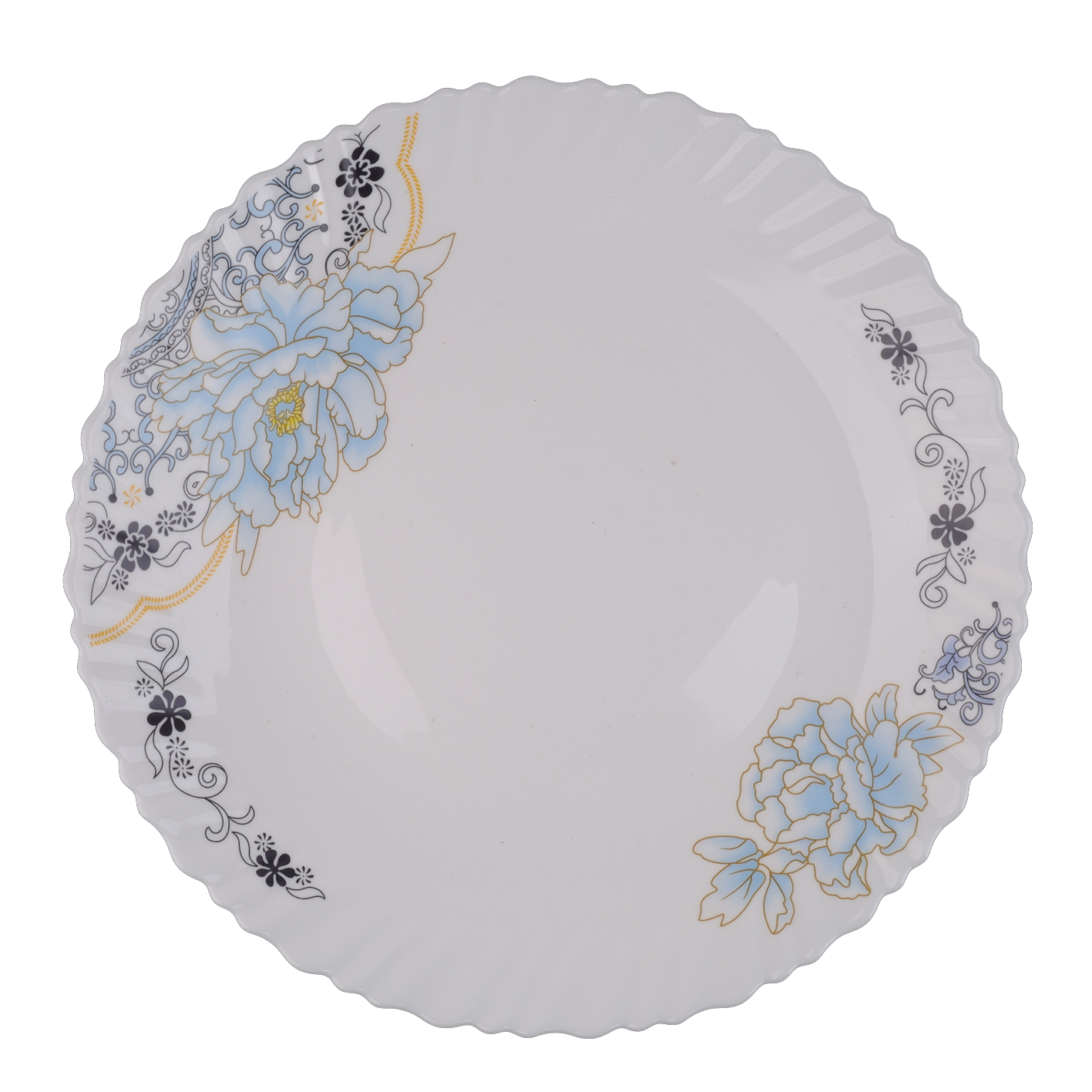 Blossom Charm – Premium 33pc Opalware Dining Set