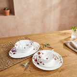 Monarch Elegance  – Premium 33pc Opalware Dining Set