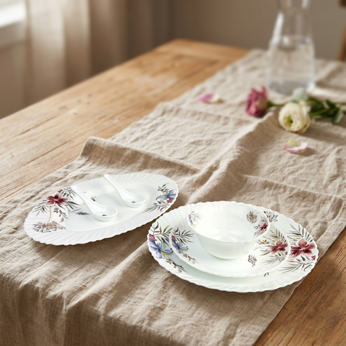 Elysian Dine – Premium 33pc Opalware Dining Set