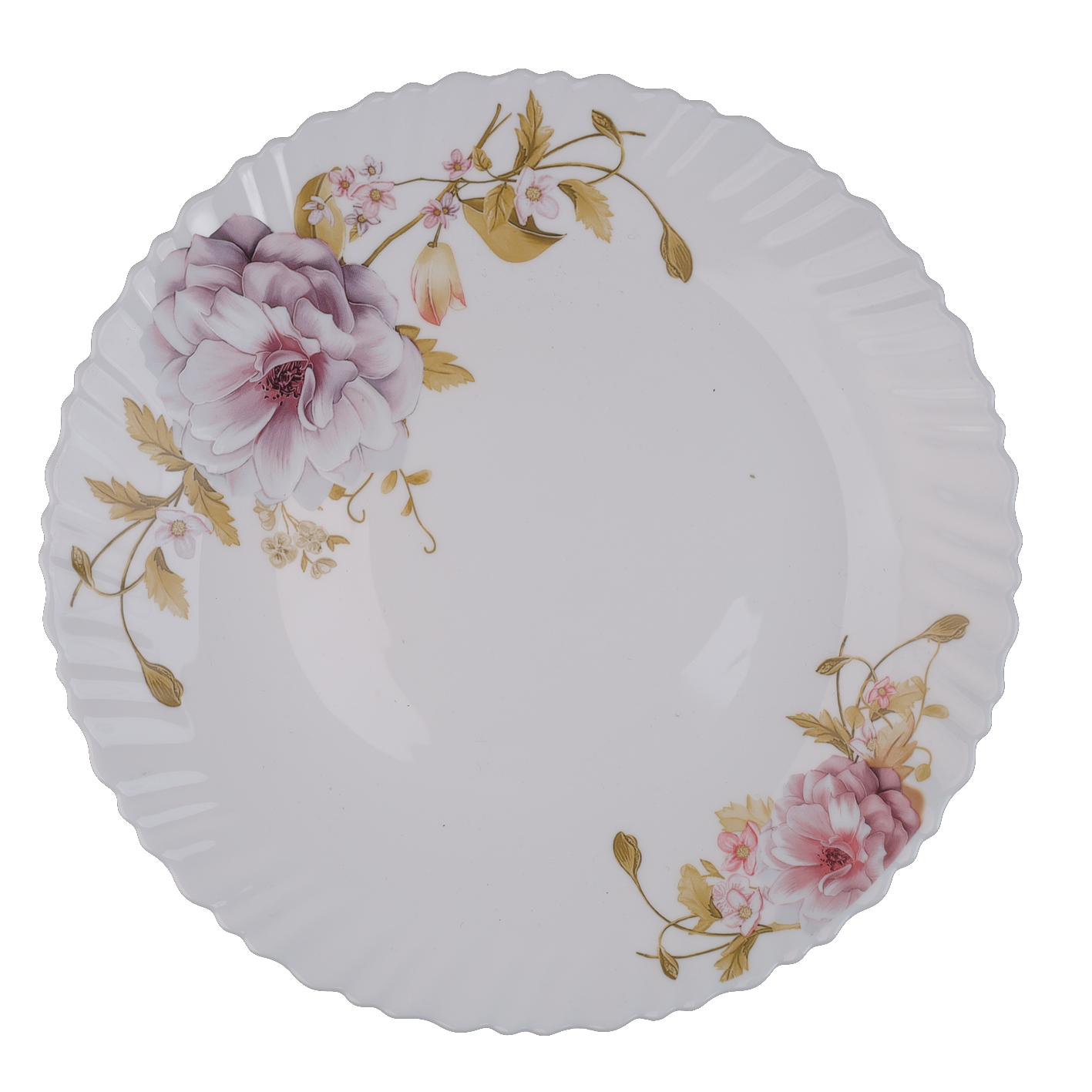 Floral Elegance – Premium 33pc Opalware Dining Set