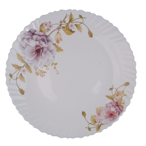 Floral Elegance – Premium 33pc Opalware Dining Set