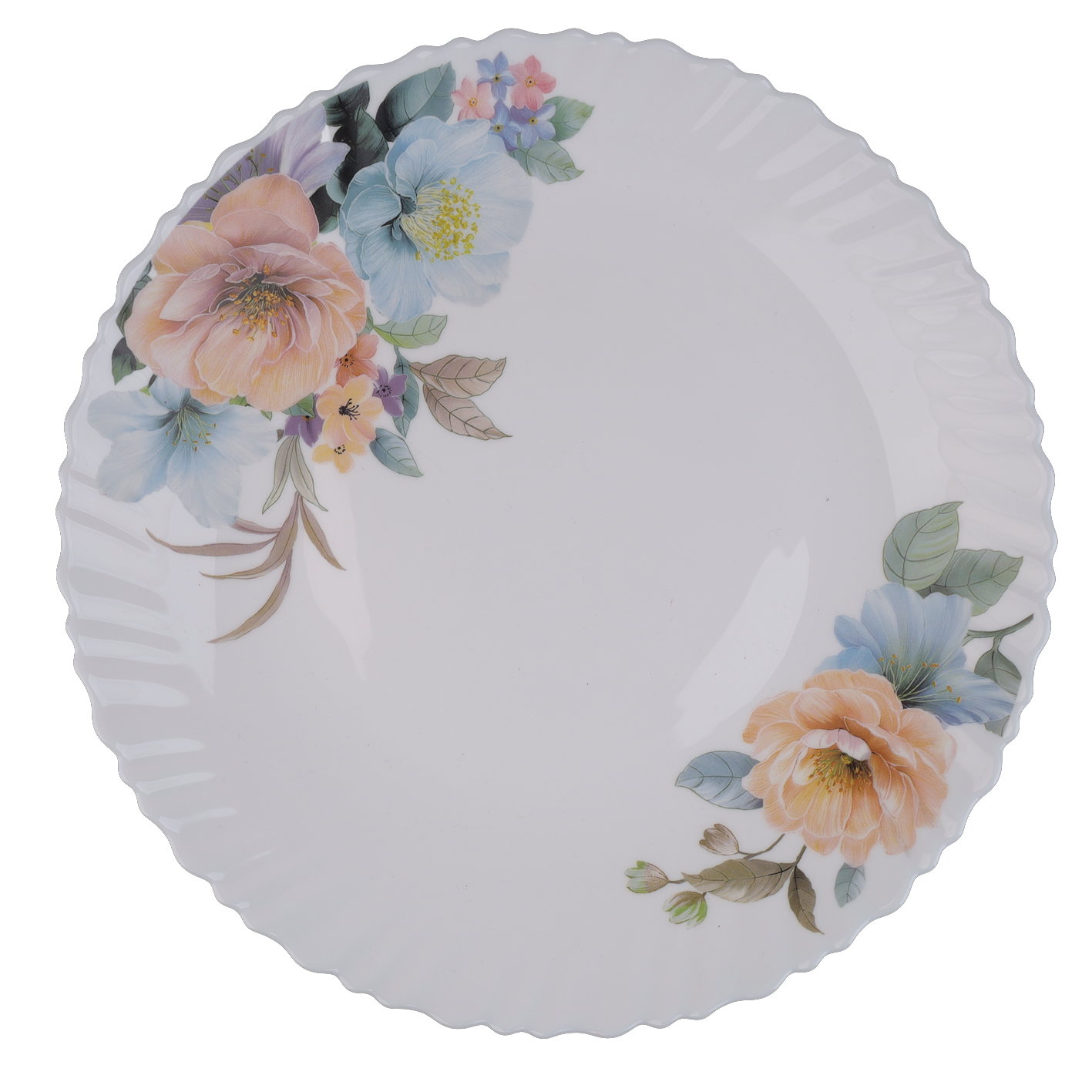 Majestic Bloom – Premium 33pc Opalware Dining Set