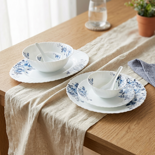Luminous – Premium 33pc Opalware Dining Set
