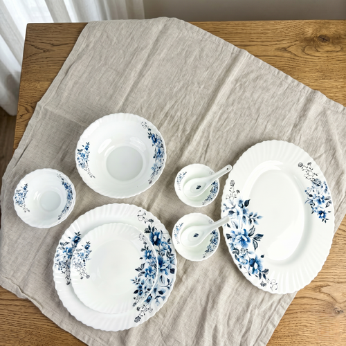 Luminous – Premium 33pc Opalware Dining Set