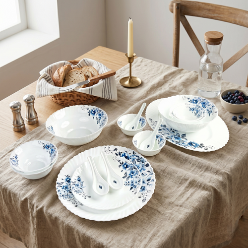 Luminous – Premium 33pc Opalware Dining Set