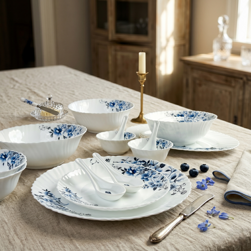 Luminous – Premium 33pc Opalware Dining Set