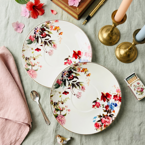 Golden Elegance Cup & Saucer - Set of 6 (200 cc)