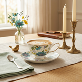 Luxury Tea Time Cup & Saucer Set- Set of 6 (200 cc)