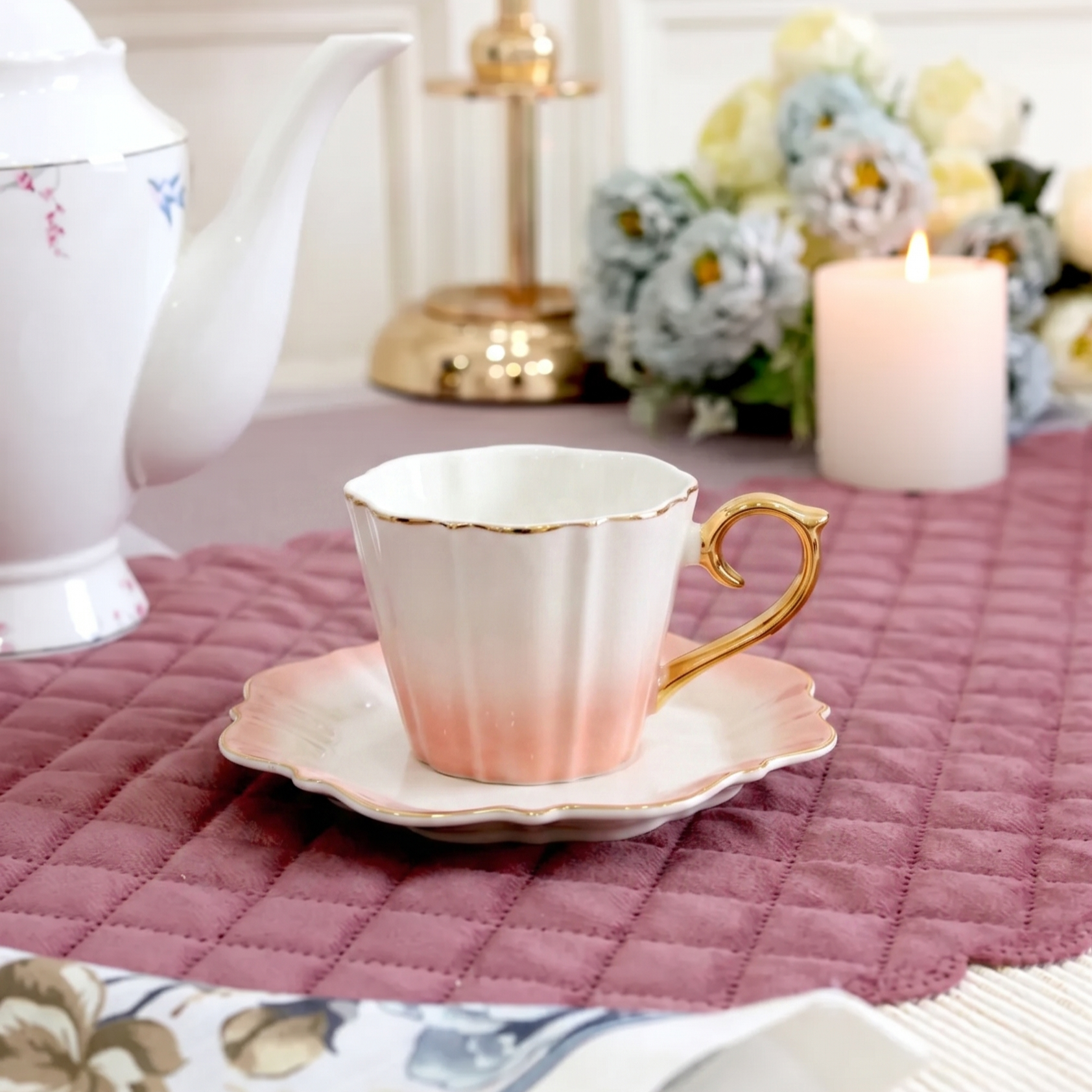 The Grand Duchess - 15Pc Luxury  Tea Set