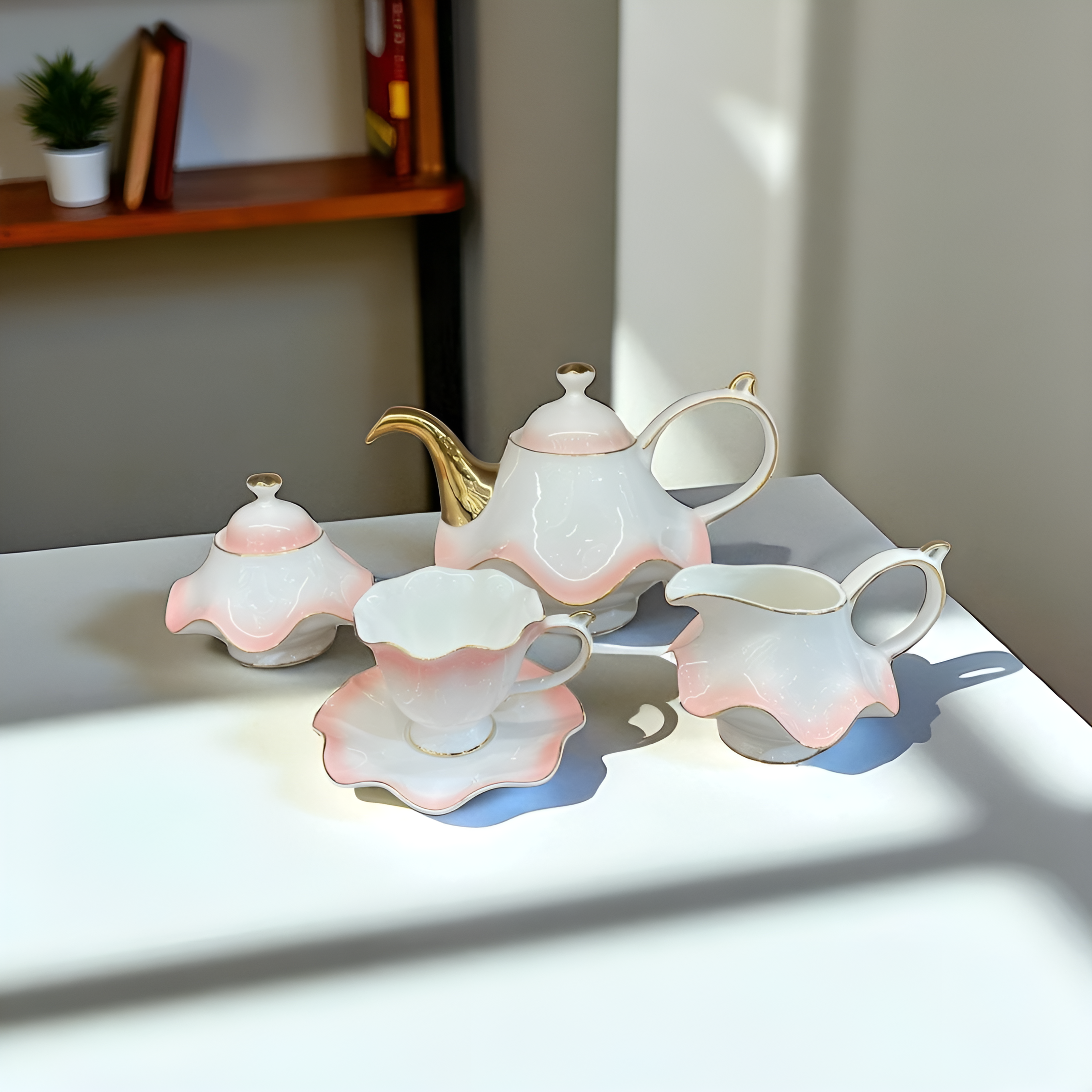 The Windsor Elegance - 15Pc Luxury Tea Set