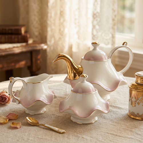 The Windsor Elegance - 15Pc Luxury Tea Set