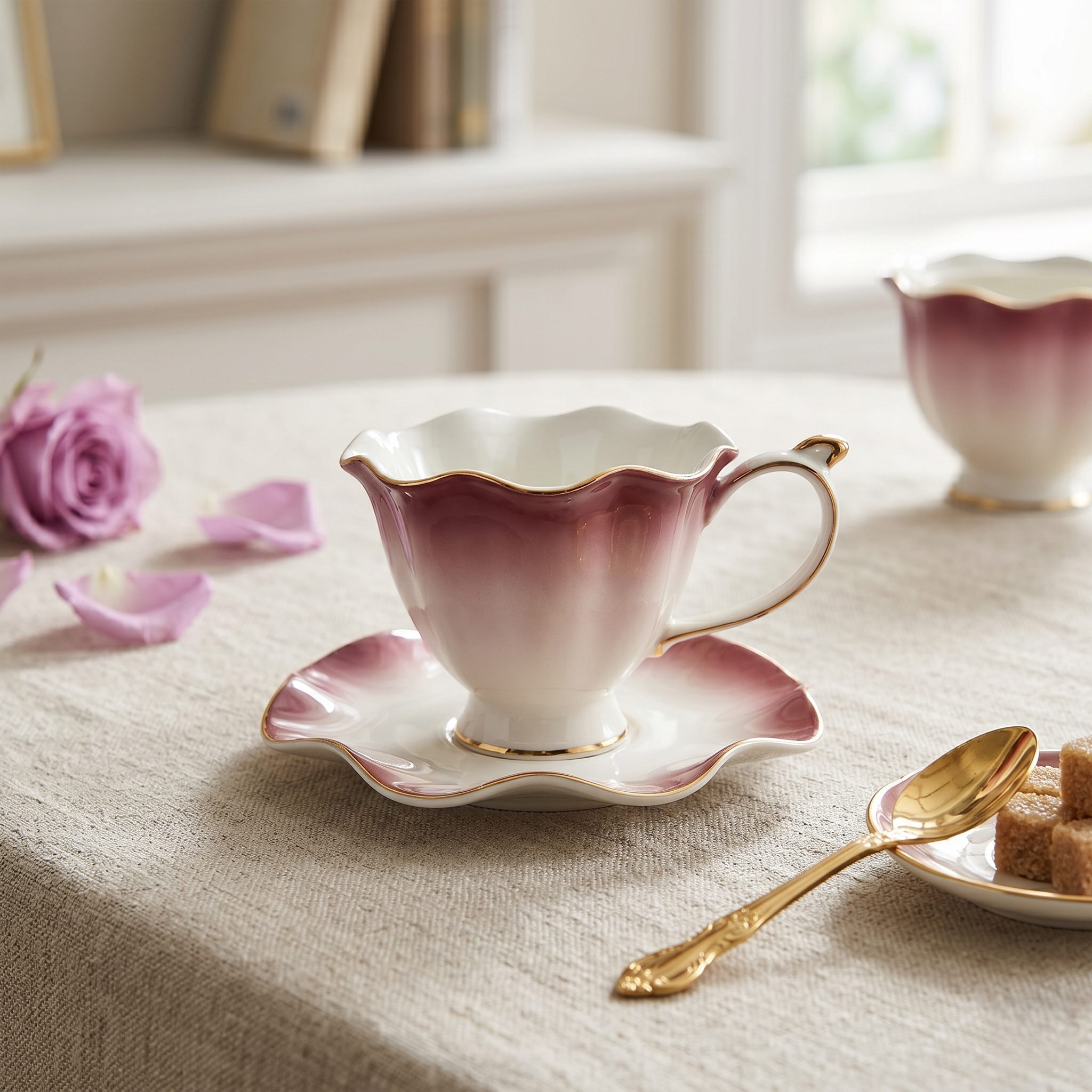 The Windsor Elegance - 15Pc Luxury Tea Set
