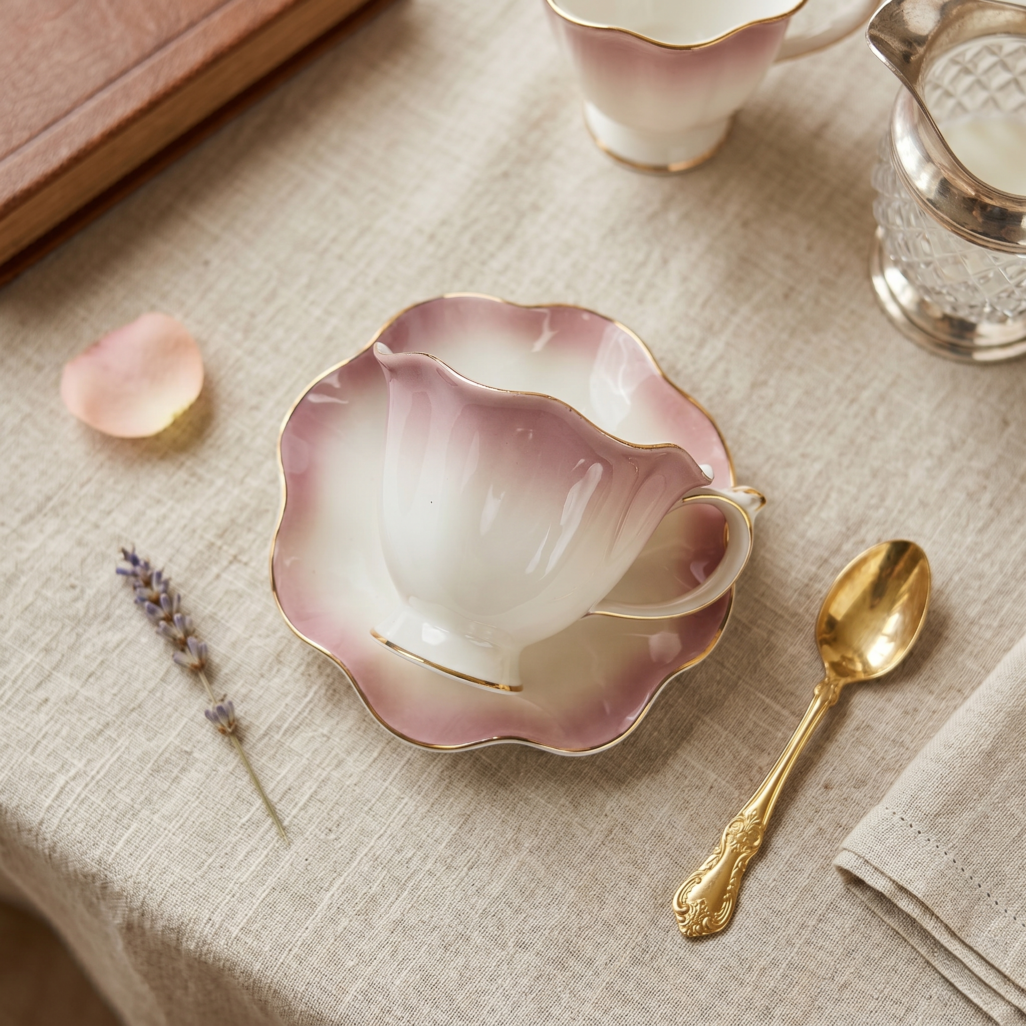 The Windsor Elegance - 15Pc Luxury Tea Set