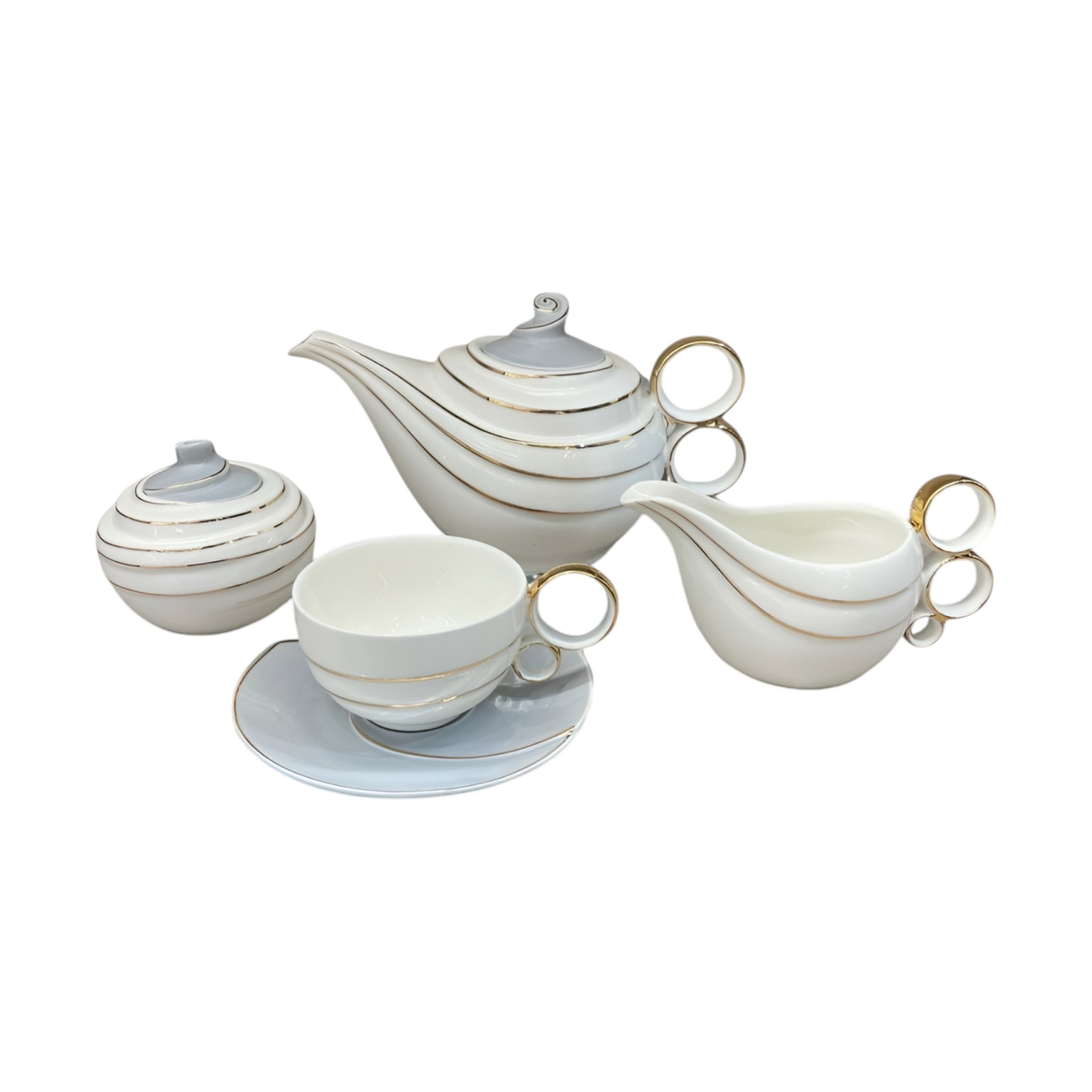 The Crown Jewel - 15Pc Luxury Tea Set