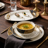 Golden Gala 33pc Dinner Set