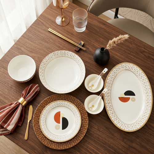 Terracotta Luxe 33pc Dinner Set