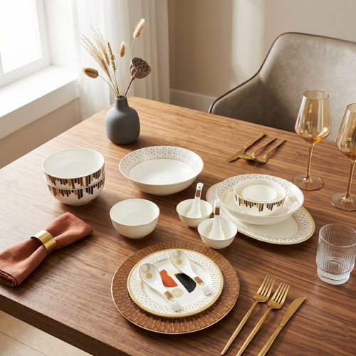 Terracotta Luxe 33pc Dinner Set