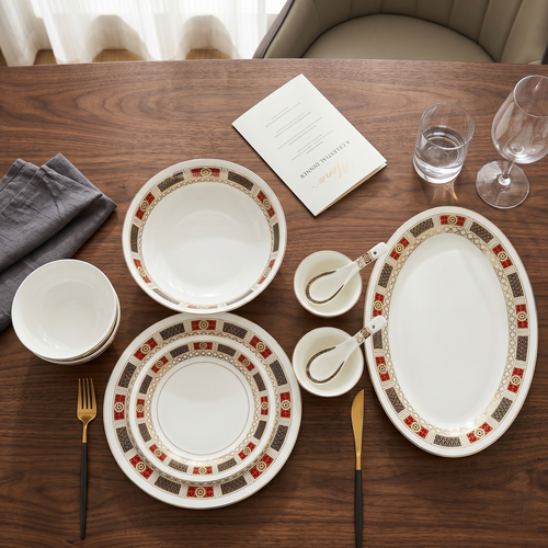 Regal Charm 33pc Dinner Set