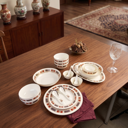 Regal Charm 33pc Dinner Set