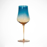 Modern Blue – 6pc Italian Glass Set