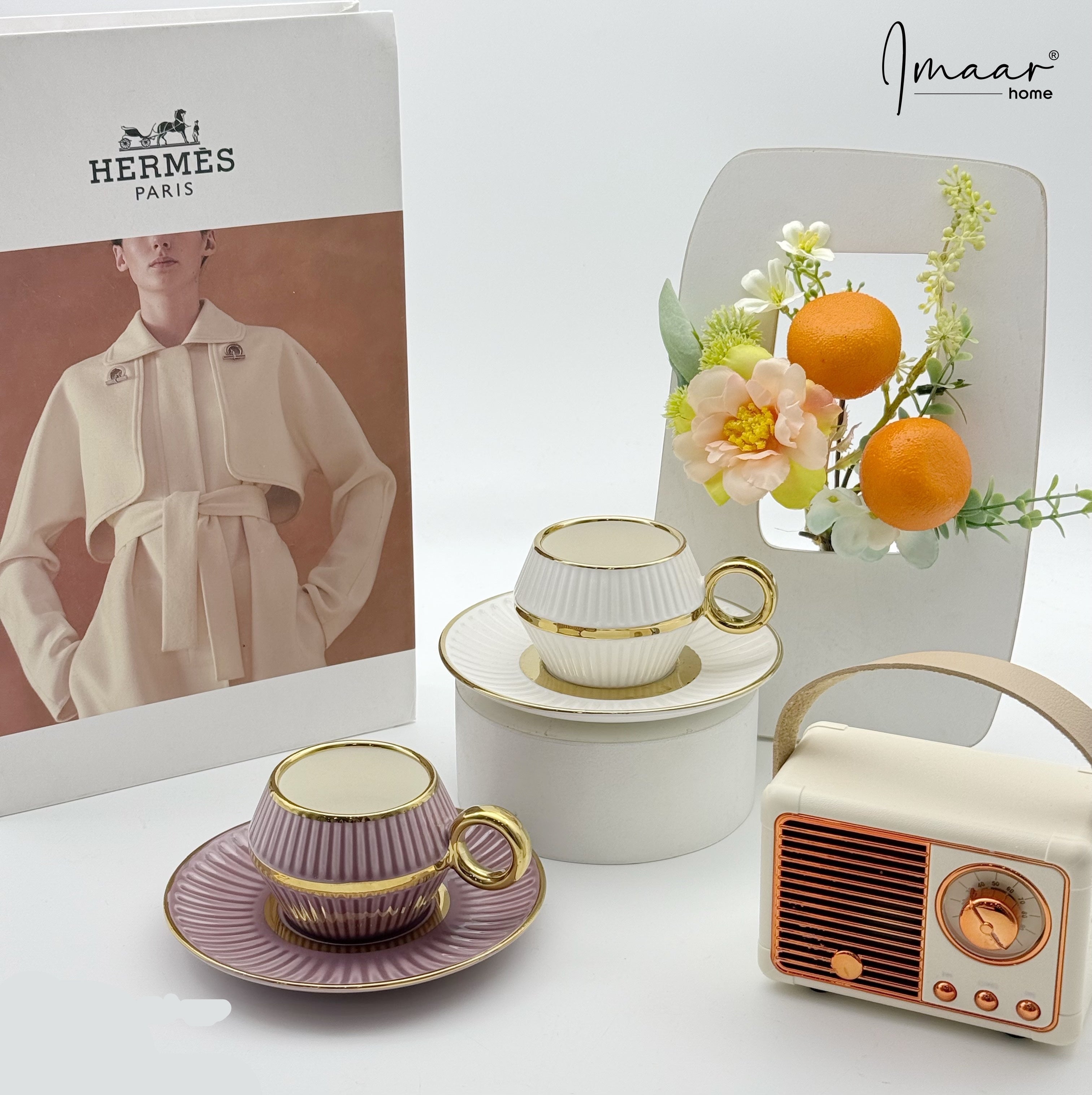 SereniTea Textured 12pc Tea Set