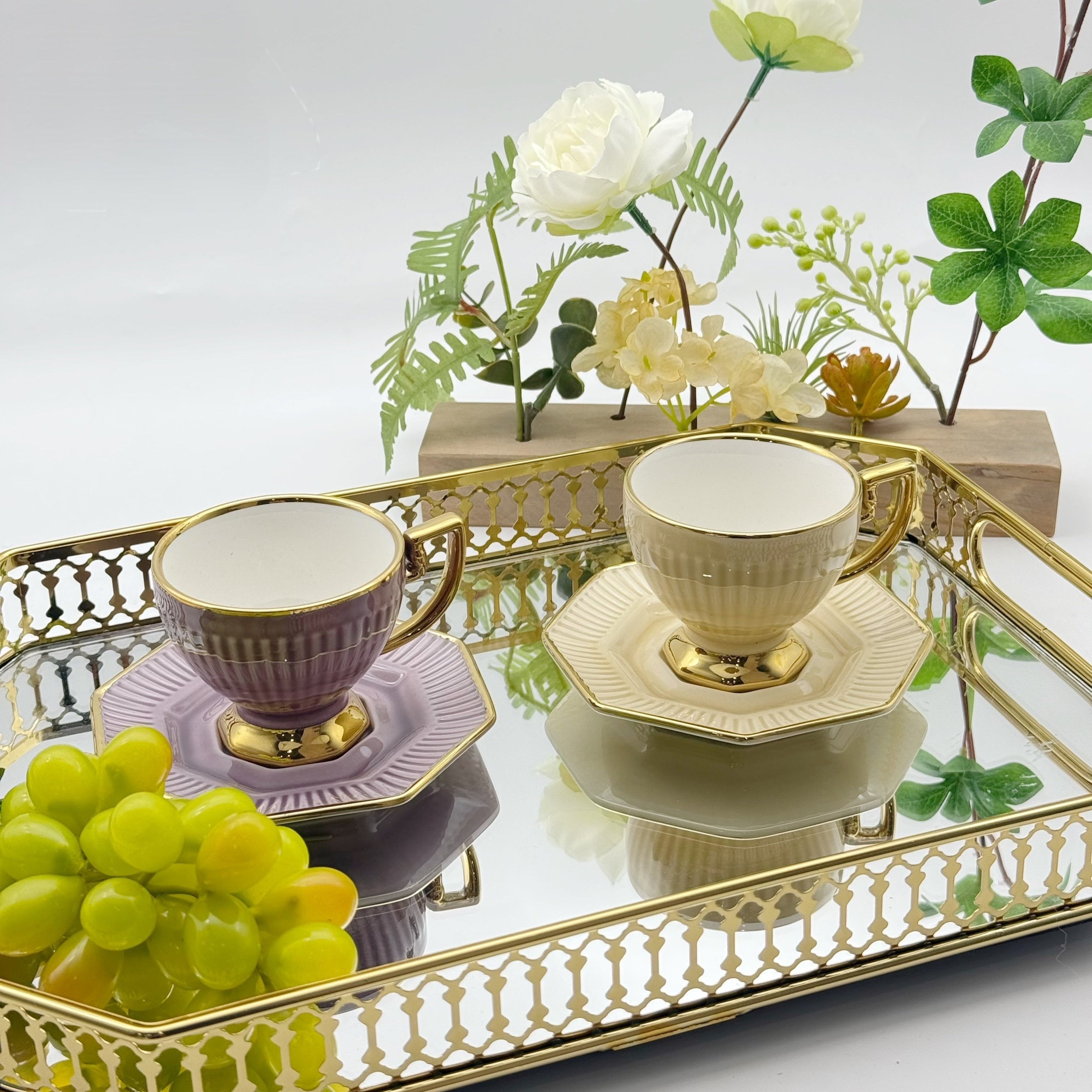 Velvet Mornings 12pc Tea Set