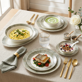 Marble Opulence Dinner Set
