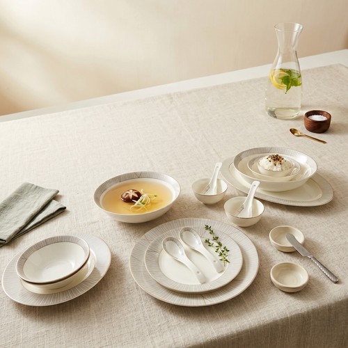 Linear Luxe Dinner Set