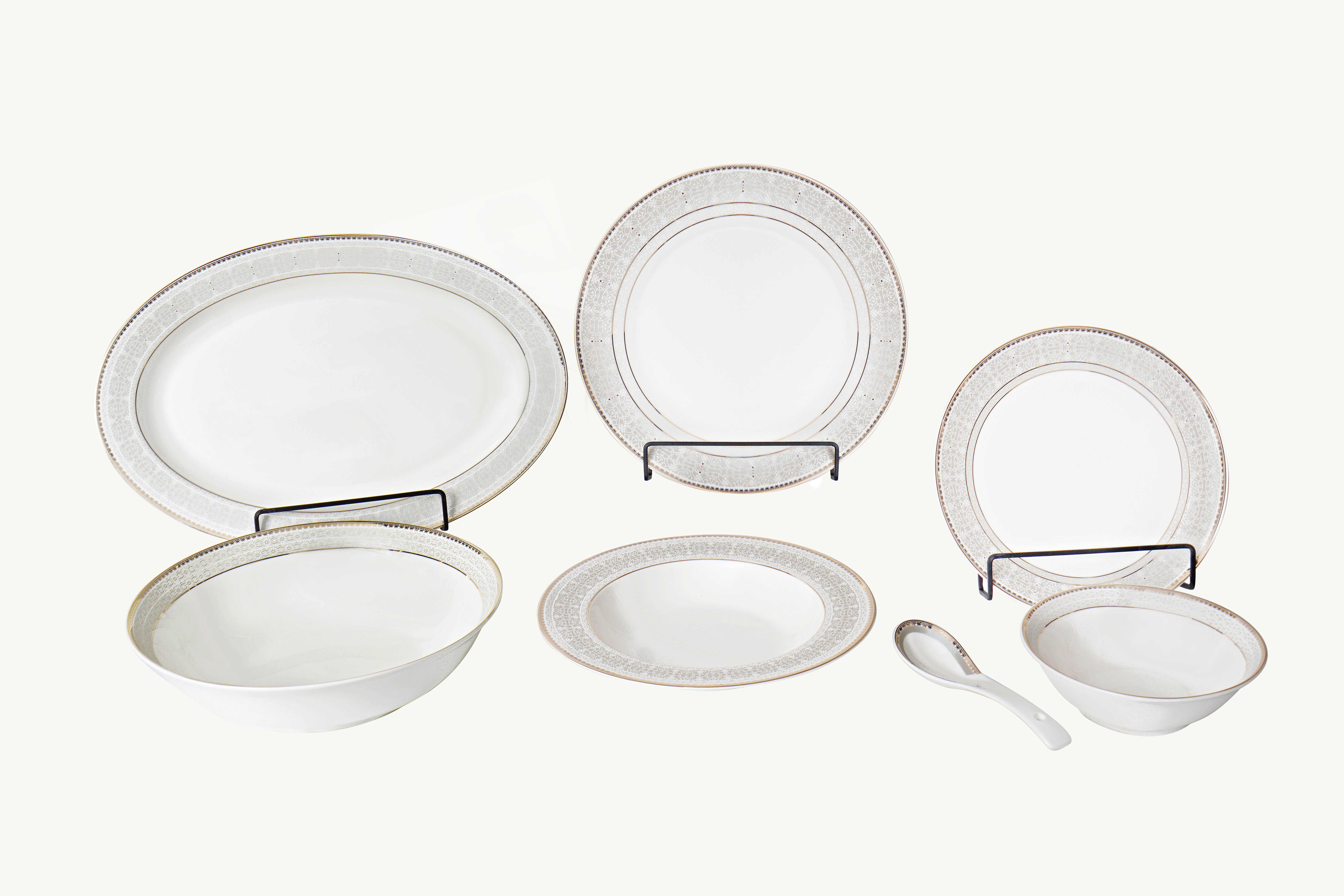 Royal Gold 33pc Dinner Set