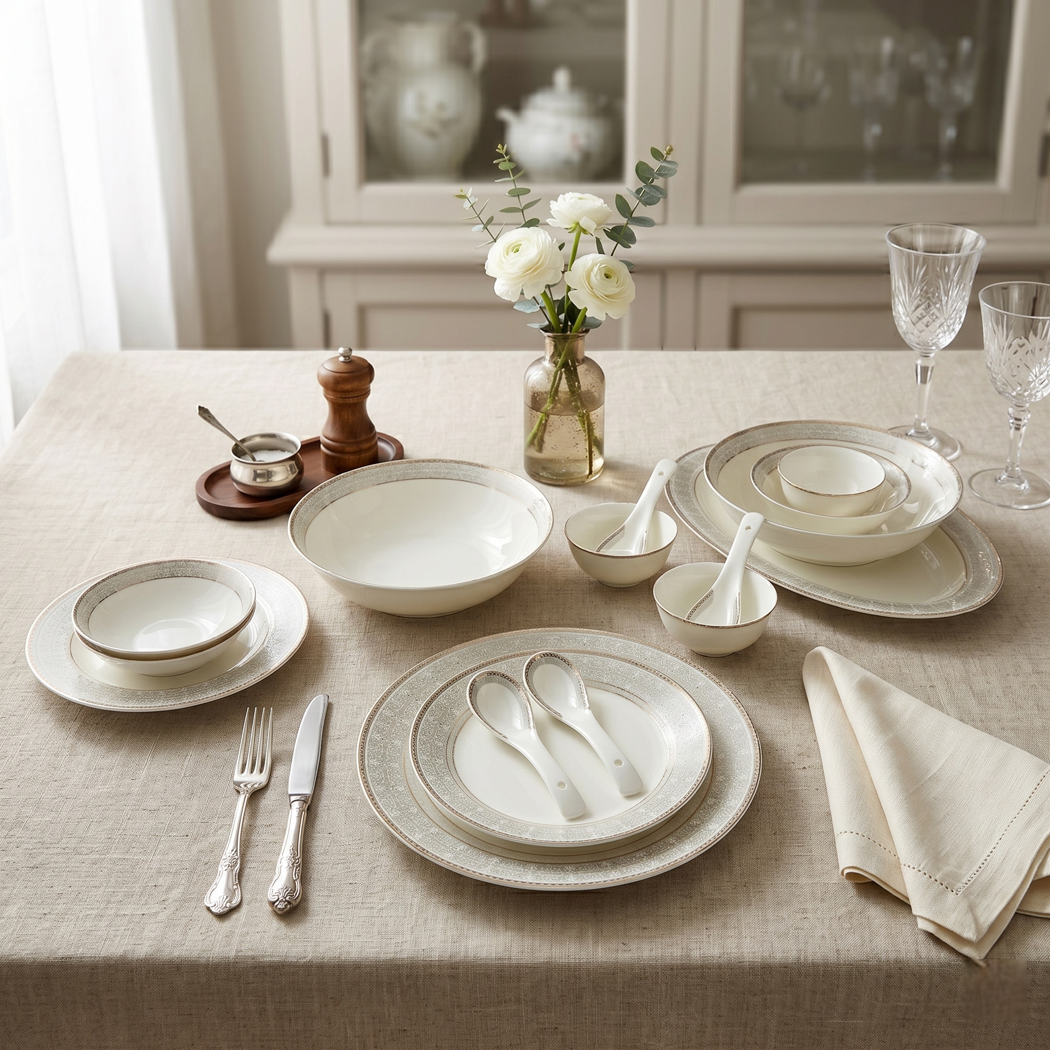Royal Gold Dinner Set
