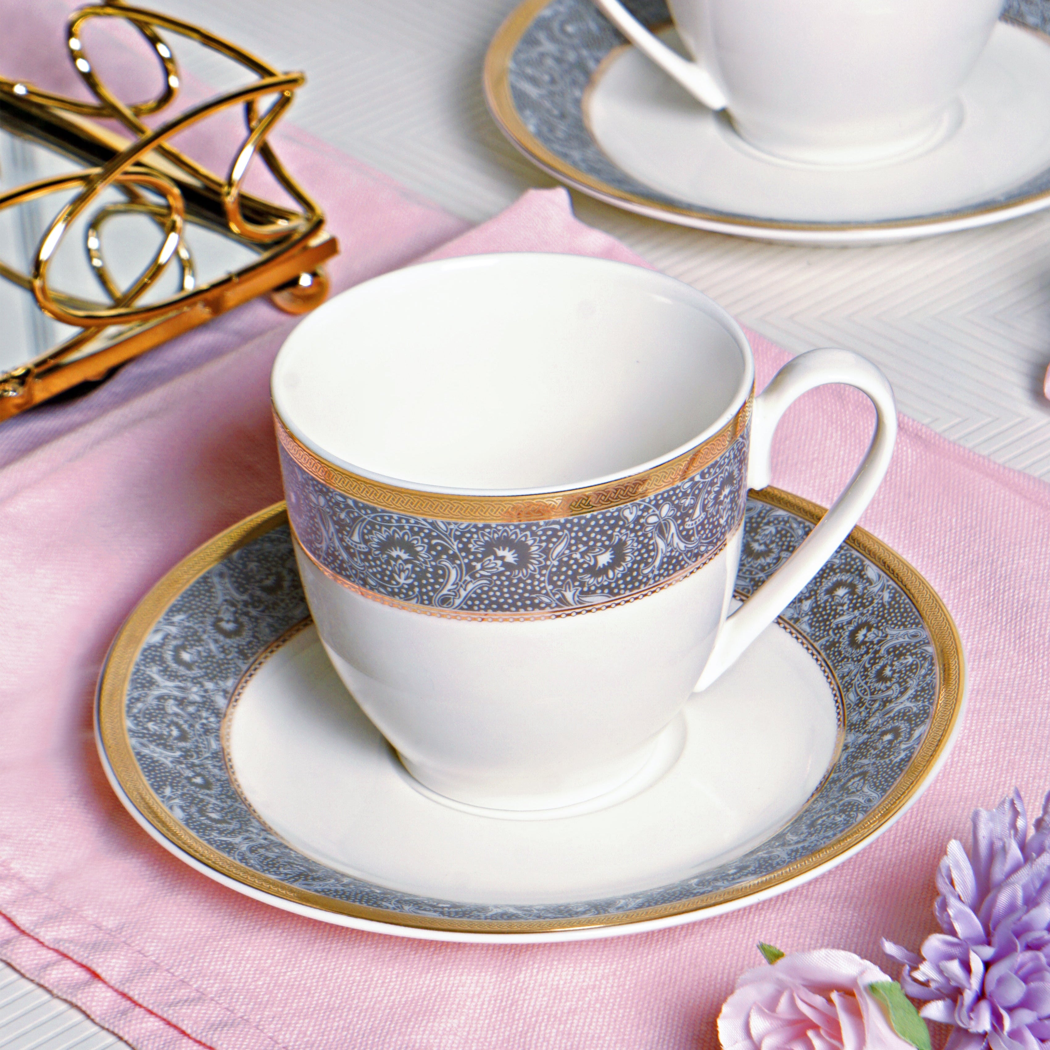 Pearl Imperial Grace 12pc Tea Set