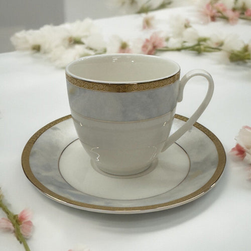 Pearl Marble Elegance 12pc Tes Set