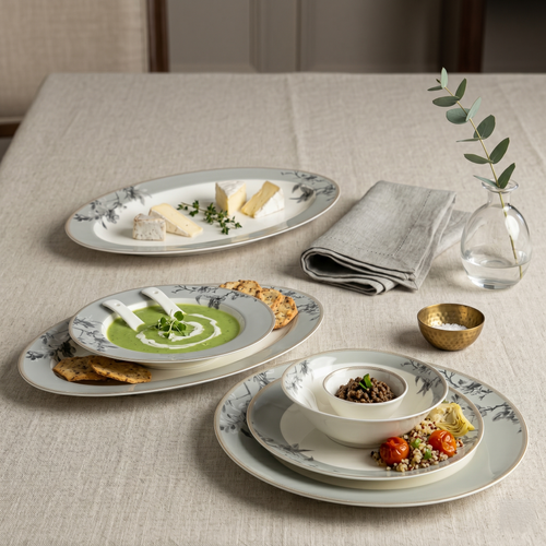Ethereal Blossom Dinner Set