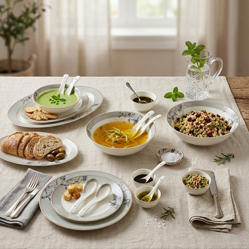 Ethereal Blossom Dinner Set