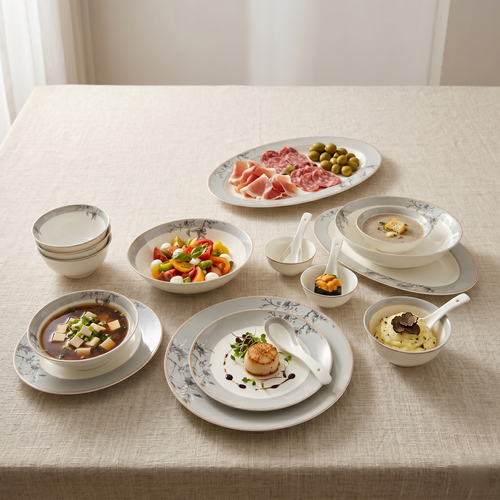 Ethereal Blossom Dinner Set